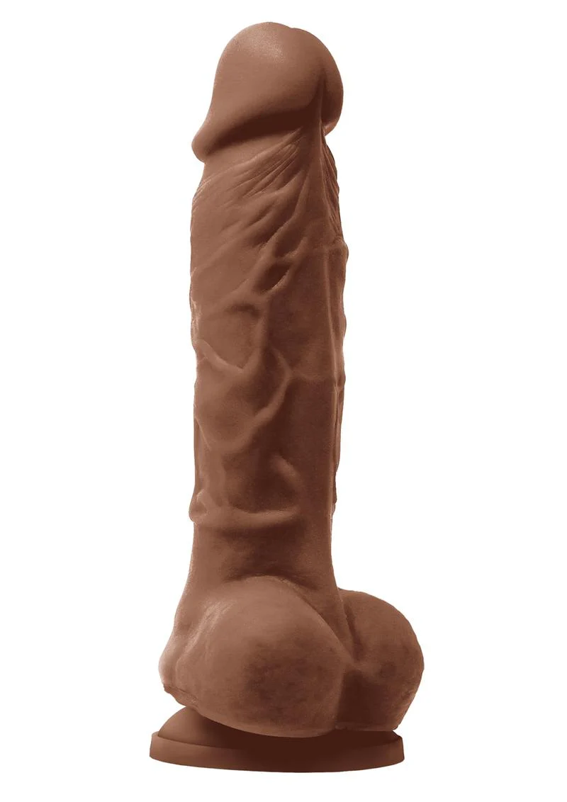 Colours Pleasures Vibrating Dildo with Balls - Image 7