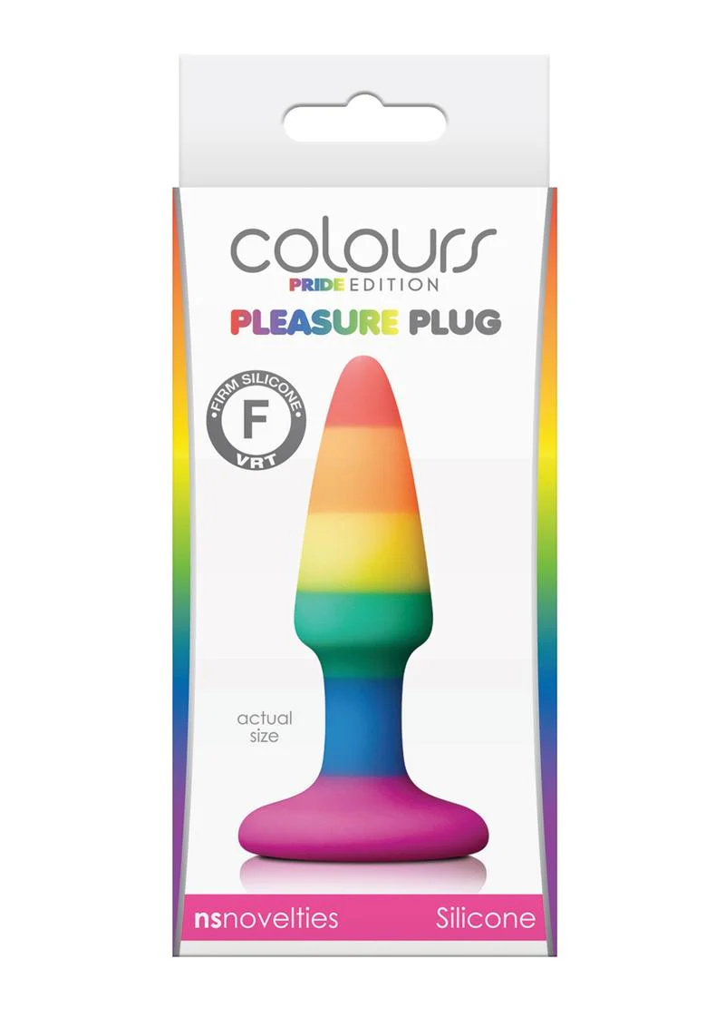 Colours Pride Edition Pleasure Silicone Butt Plug - Image 2