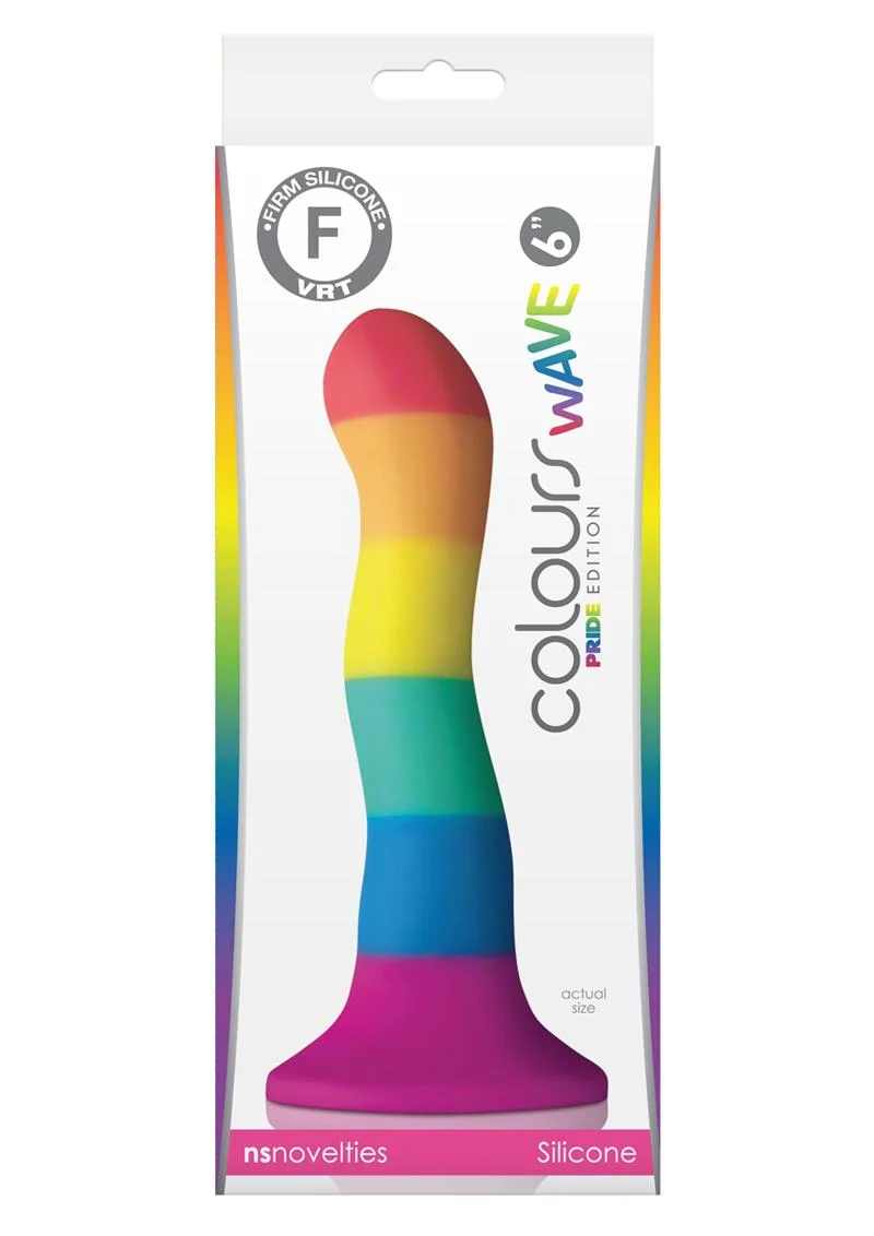 Colours Pride Edition Wave Silicone Dildo - Image 2