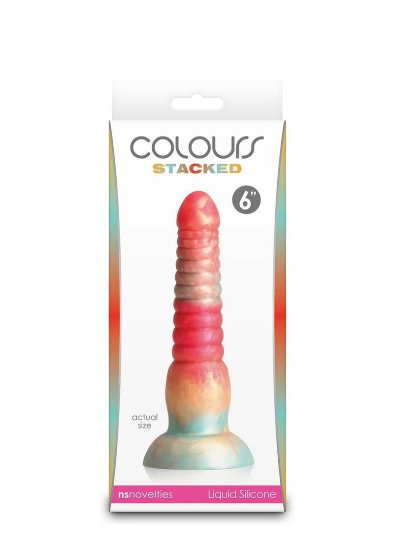 Colours Stacked Waterproof And Premium Silicone Dildo - Image 19