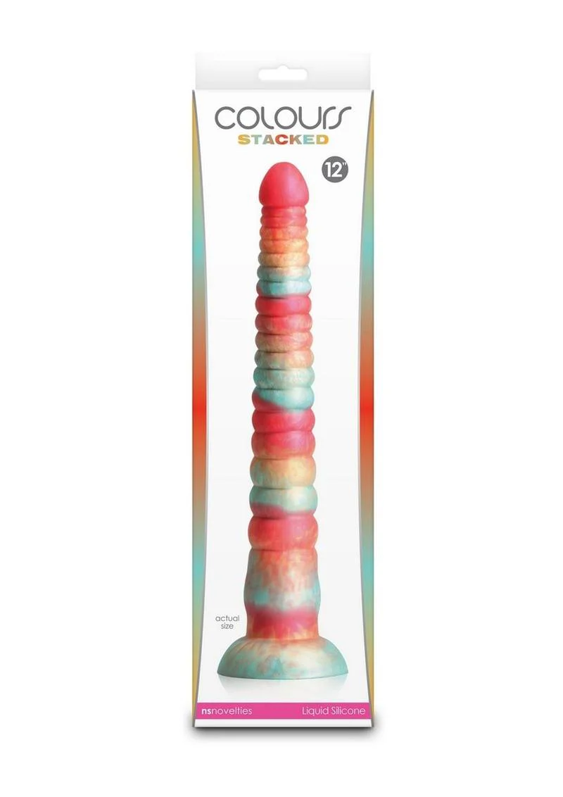 Colours Stacked Waterproof And Premium Silicone Dildo - Image 23