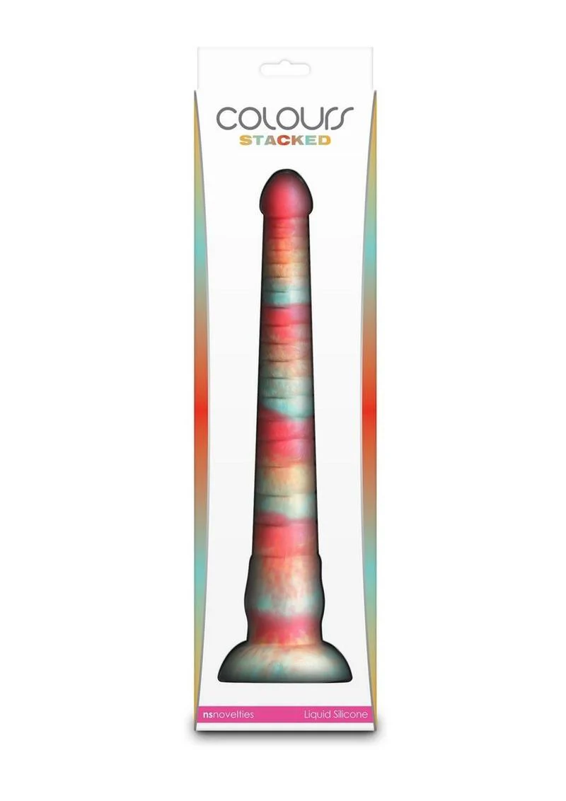 Colours Stacked Waterproof And Premium Silicone Dildo - Image 24