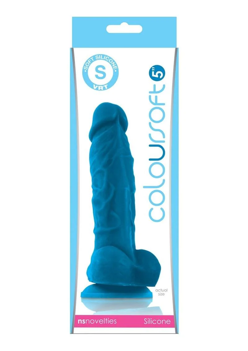 ColourSoft Silicone Dildo With Realistic And Harness Compatible - Image 9