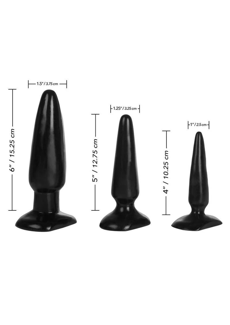 COLT Anal Trainer Kit Silicone Butt Plugs - Image 3
