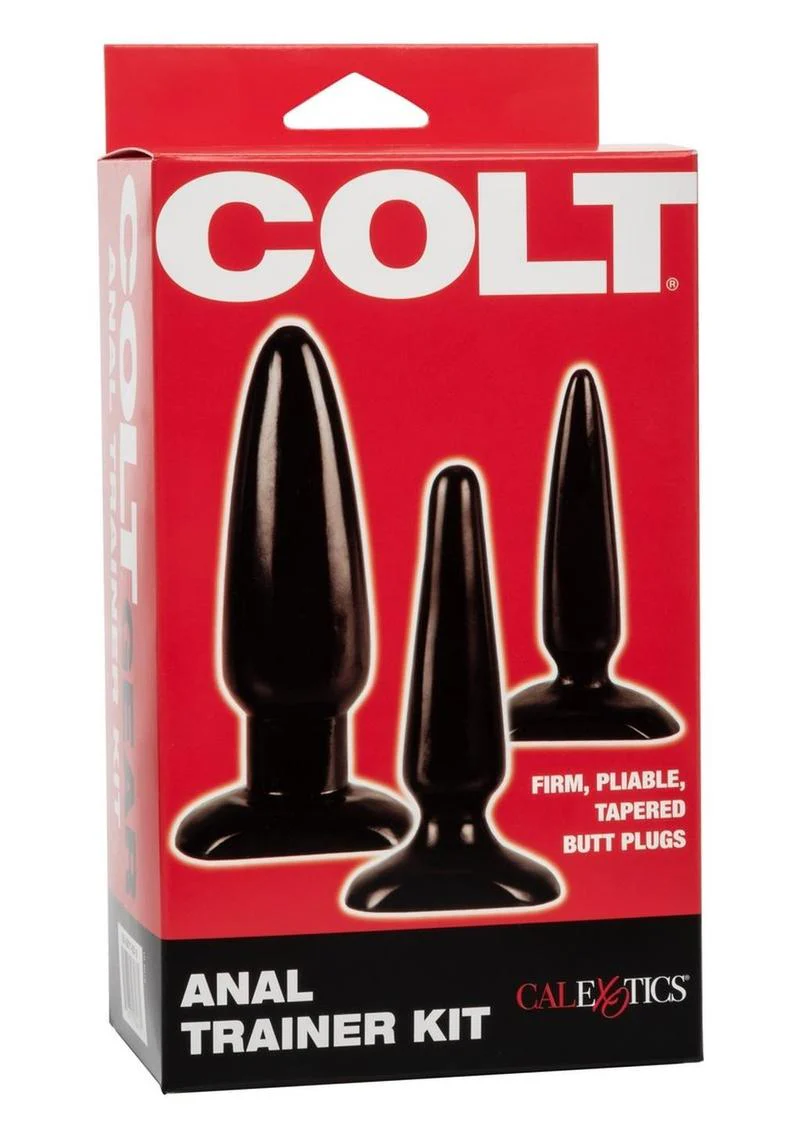 COLT Anal Trainer Kit Silicone Butt Plugs - Image 4
