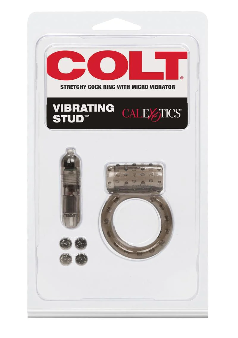 COLT Vibrating Stud Stretchy Cock Ring with Micro Vibrator - Image 4