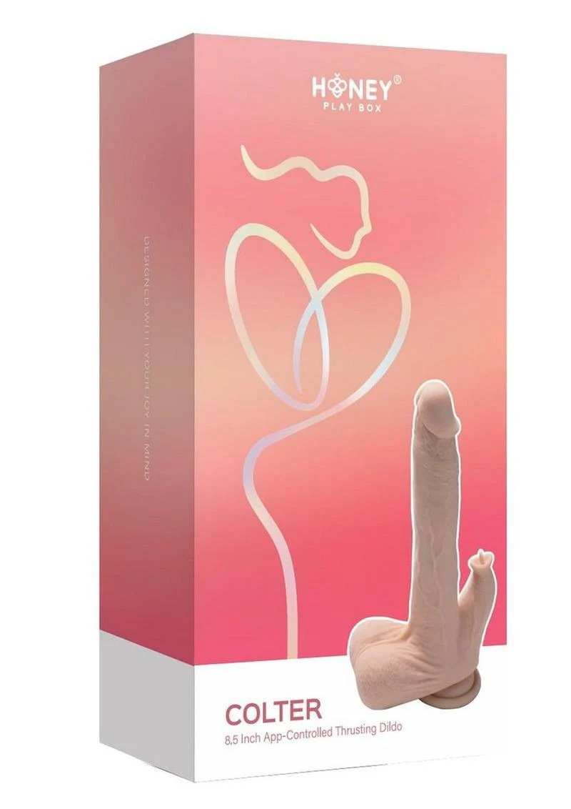 Colter App-Controlled Realistic Thrusting Dildo - Image 2