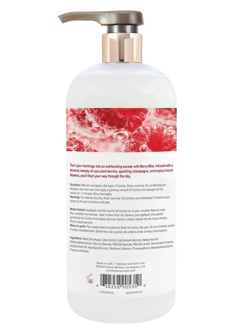 Coochy Berry Bliss Shave Cream Smooth And Moisturizing - Image 4