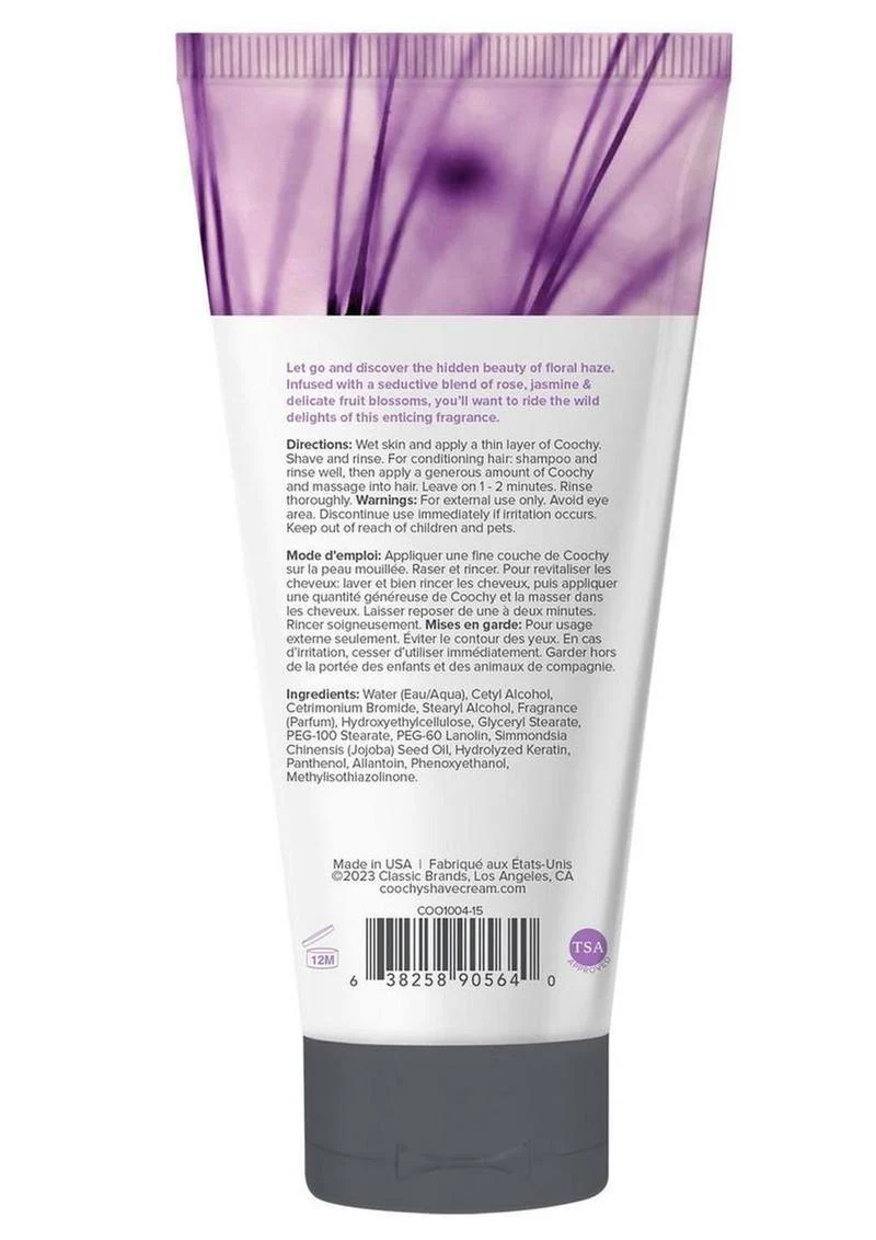 Coochy Floral Haze Shave Cream – Smooth And Moisturizing - Image 2