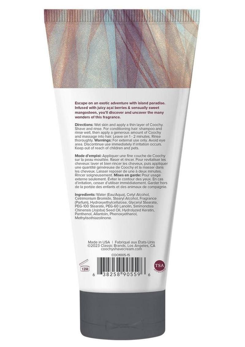Coochy Island Paradise Shave Cream Sampler Tube - Image 2