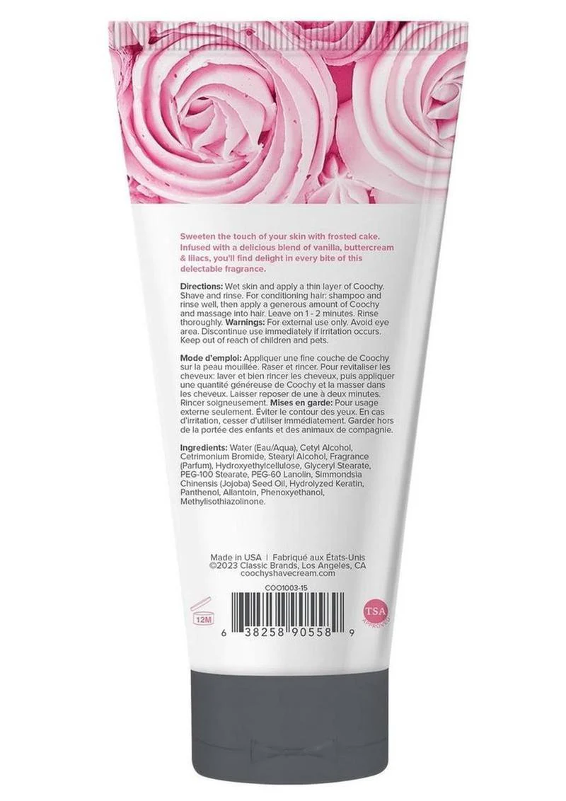 Coochy Oh So Smooth Shave Cream Frosted Cake Scent - Image 2