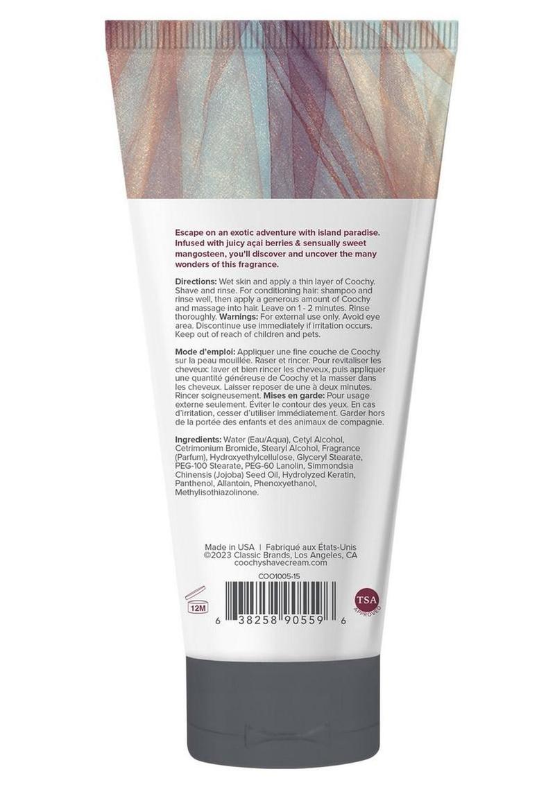 Coochy Oh So Smooth Shave Cream Island Paradise - Image 2