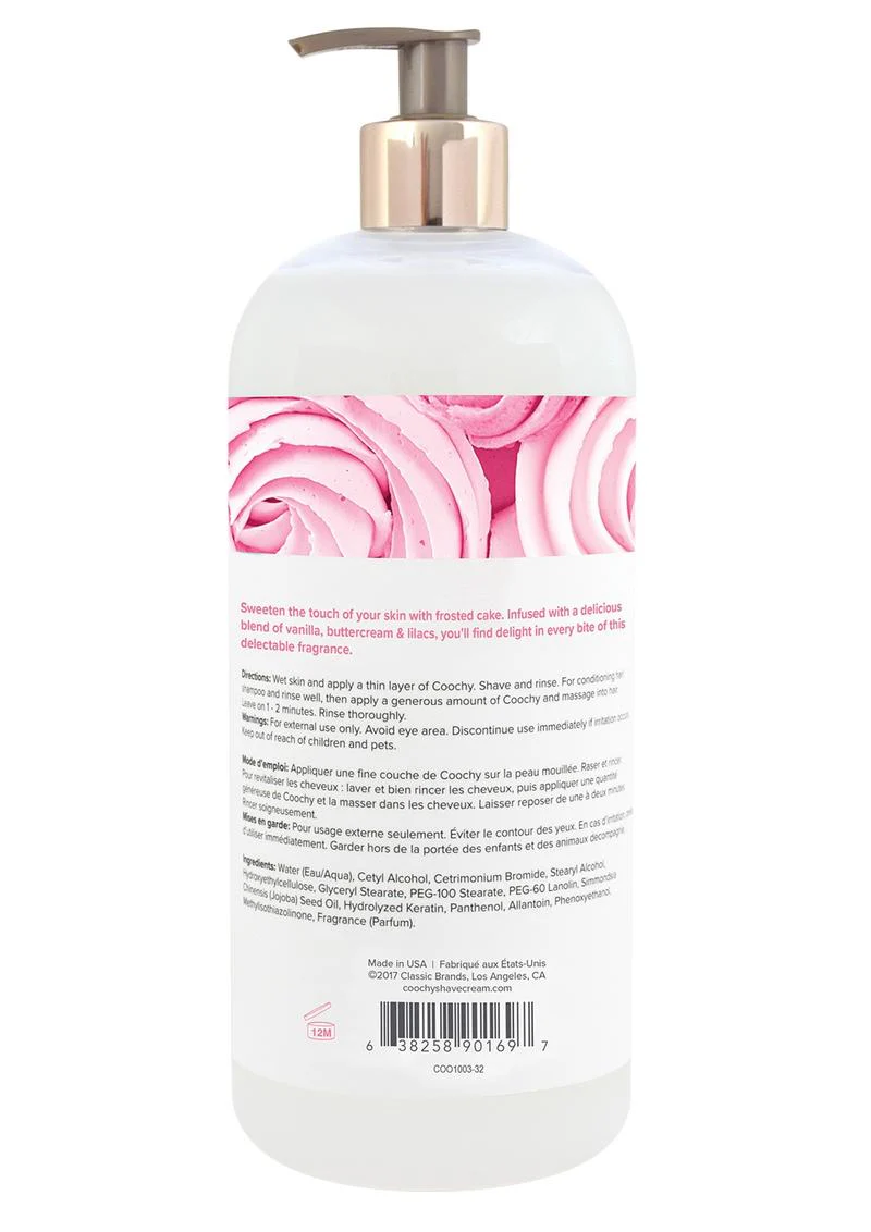 Coochy Shave Cream Frosted Cake - Image 4