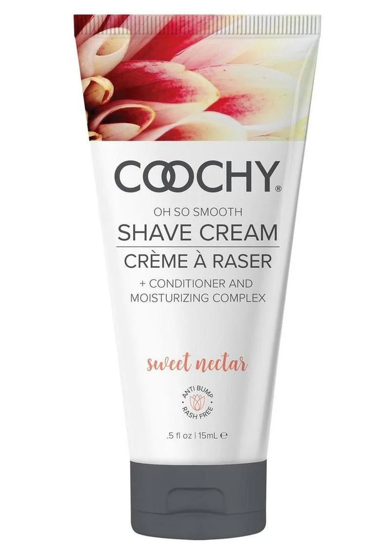 Coochy Shave Cream β Sweet Nectar 5oz Sampler Tube