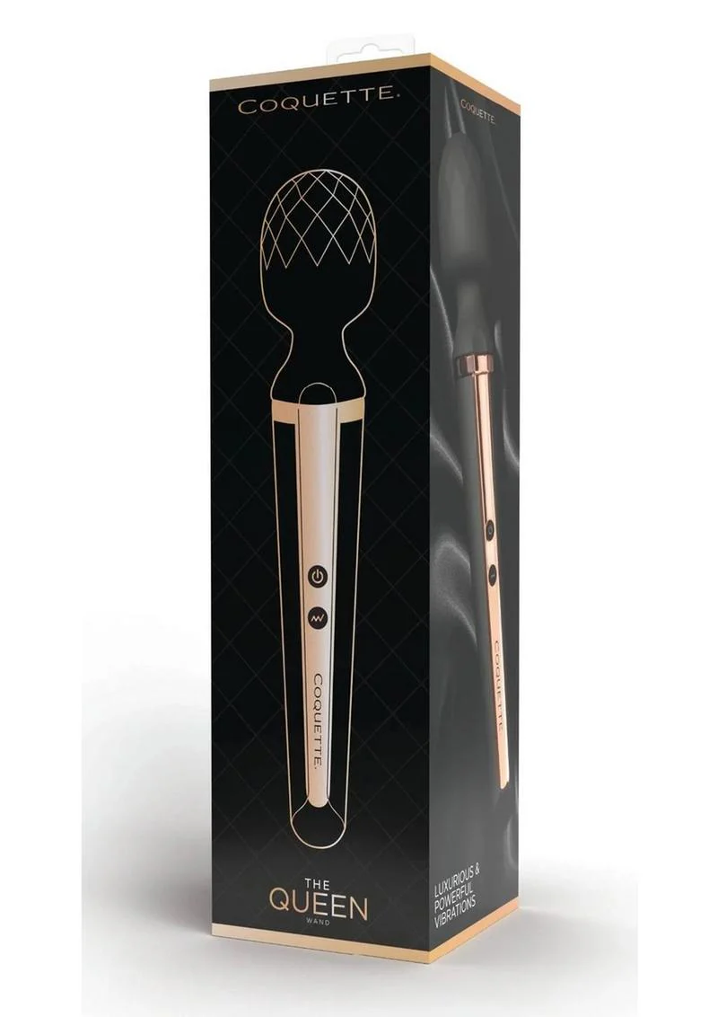 Coquette The Queen Wand With Rechargeable Silicone Massager - Image 4