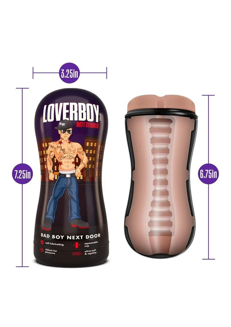 Coverboy Bad Boy Next Door Self-Lubricating Anal Pocket Stroker - Image 2