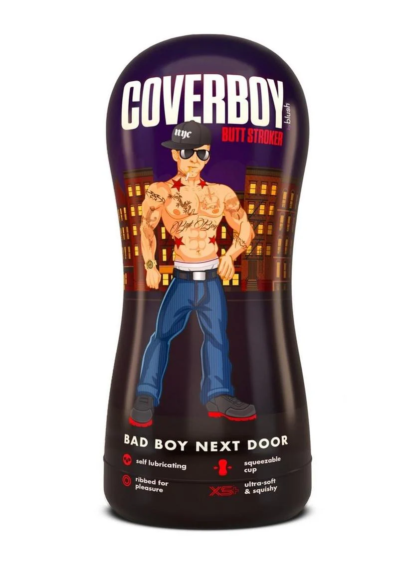 Coverboy Bad Boy Next Door Self-Lubricating Anal Pocket Stroker - Image 3