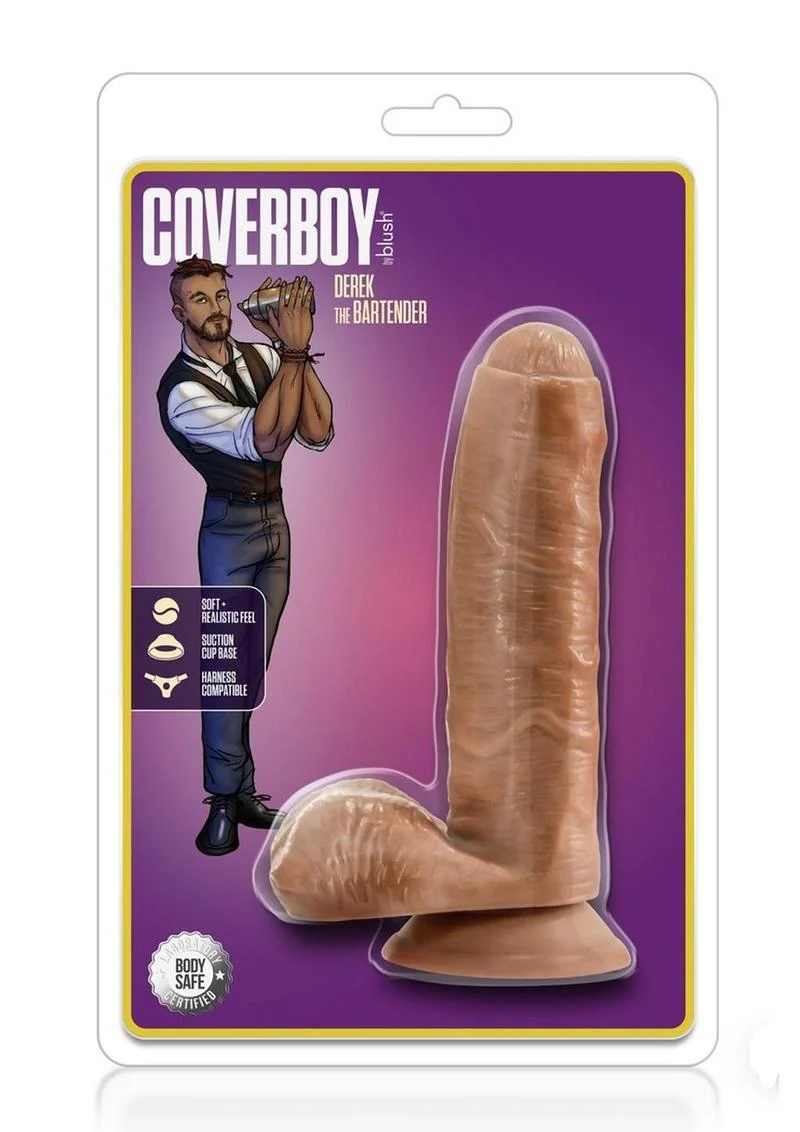 Coverboy Derek The Bartender Dildo with Balls - Image 4
