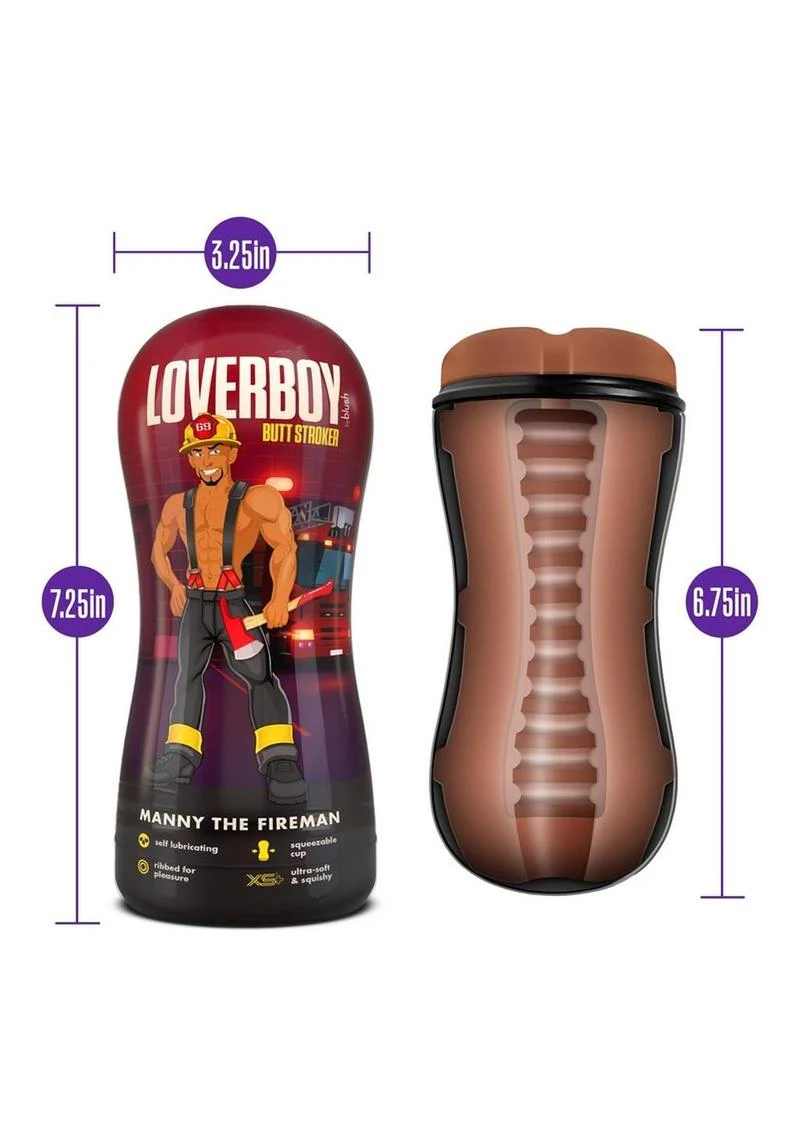 Coverboy Manny the Fireman Self-Lubricating Anal Pocket Stroker - Image 2
