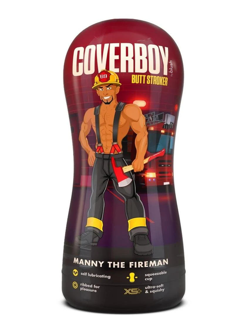 Coverboy Manny the Fireman Self-Lubricating Anal Pocket Stroker - Image 3