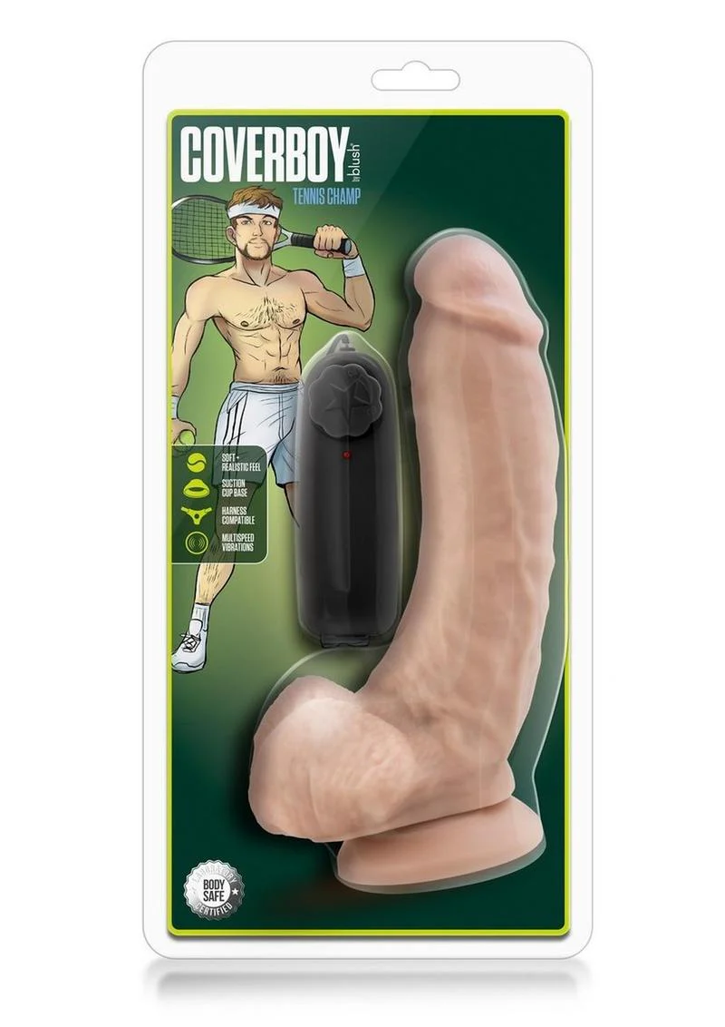 Coverboy Tennis Champ Vibrating Dildo - Image 4