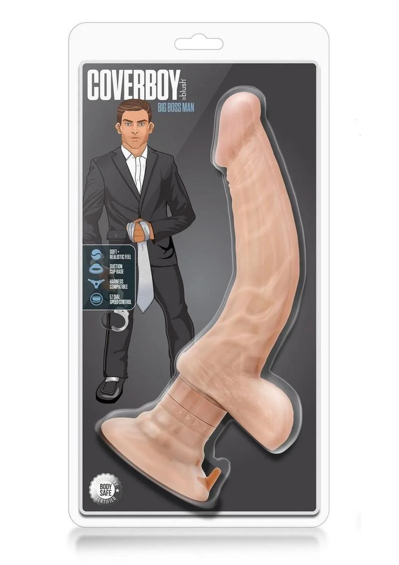 Coverboy The Boss Man Vibrating Dildo - Image 3