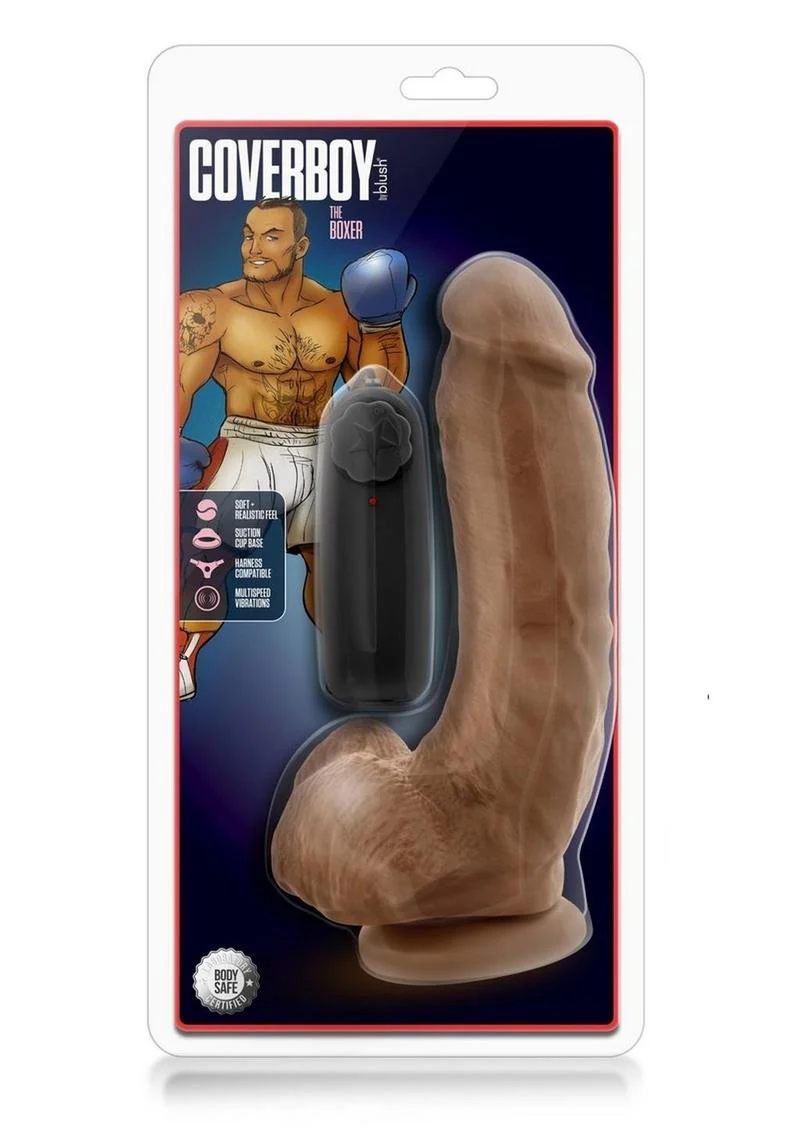 Coverboy The Boxer Vibrating Dildo - Image 4