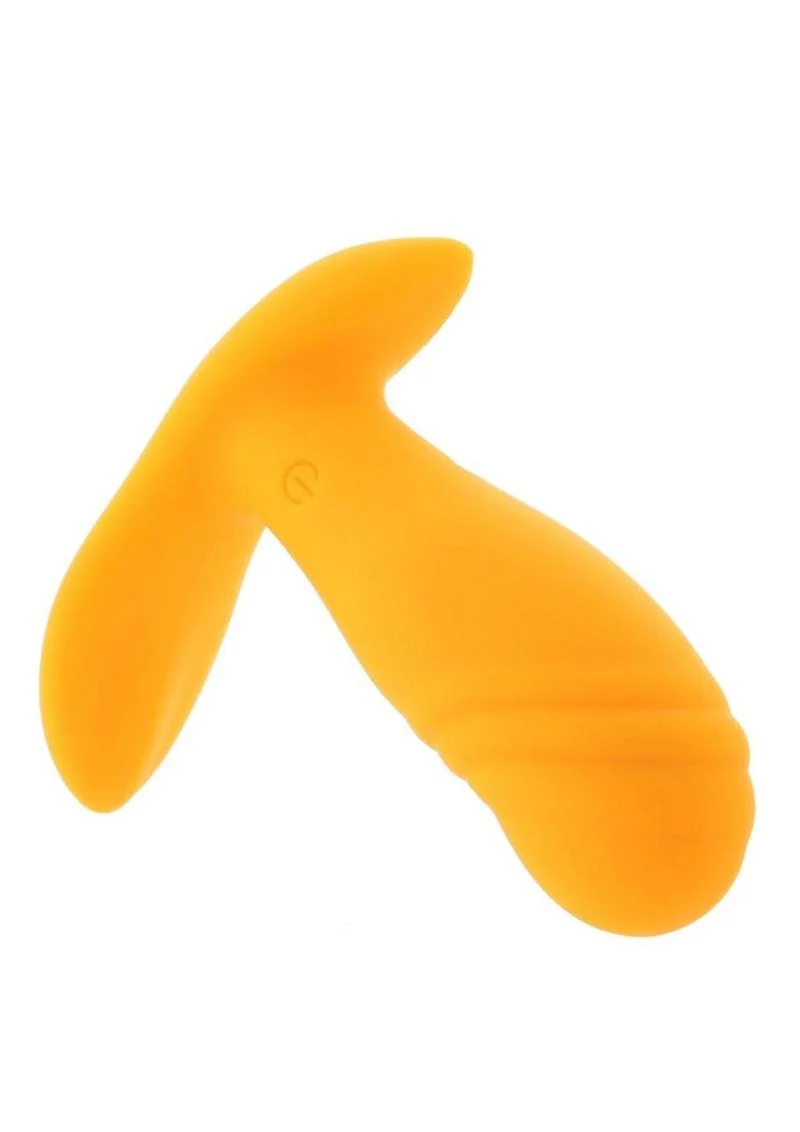 Creamsicle  Silicone Rechargeable Wearable Remote Control Vibrators - Image 2