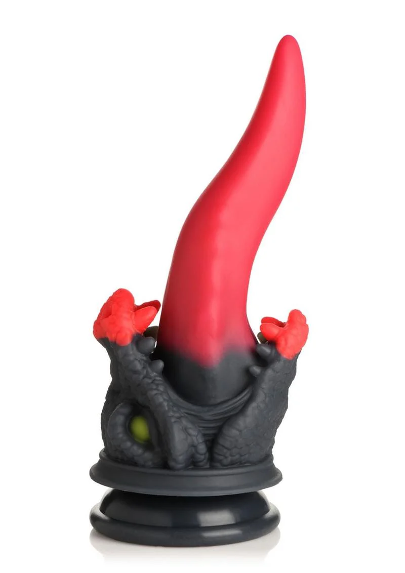 Creature Cock Dragon Roar Realistic Texture And Silicone Dildo - Image 2
