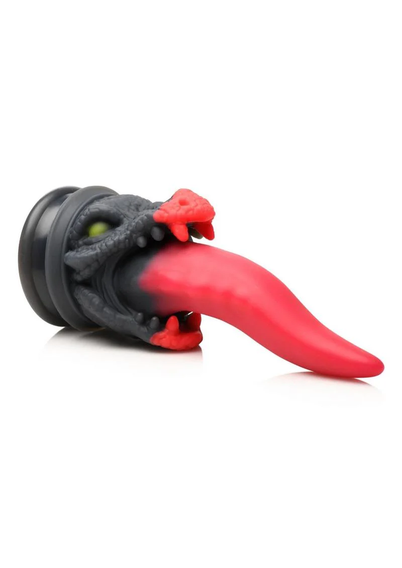 Creature Cock Dragon Roar Realistic Texture And Silicone Dildo - Image 3