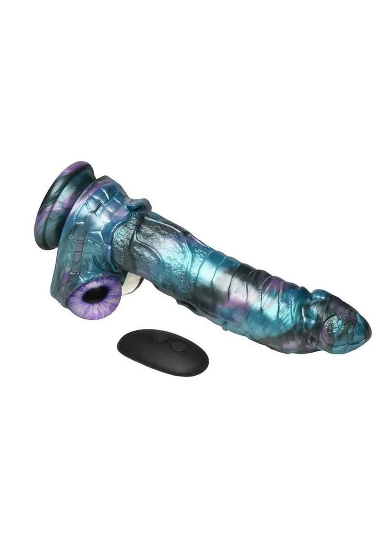 Creature Cocks Astro Thrust Vibrating Silicone Dildo - Image 3