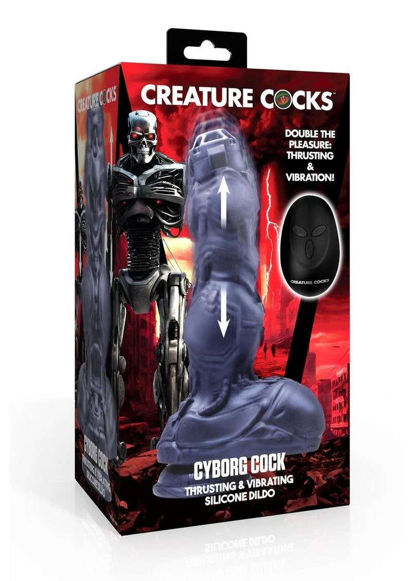 Creature Cocks Cyborg Thrusting And Vibrating Dildo - Image 5