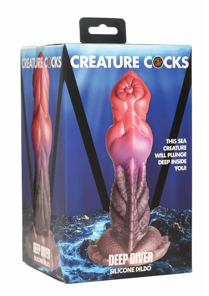 Creature Cocks Deep Diver Silicone Dildo - Image 4