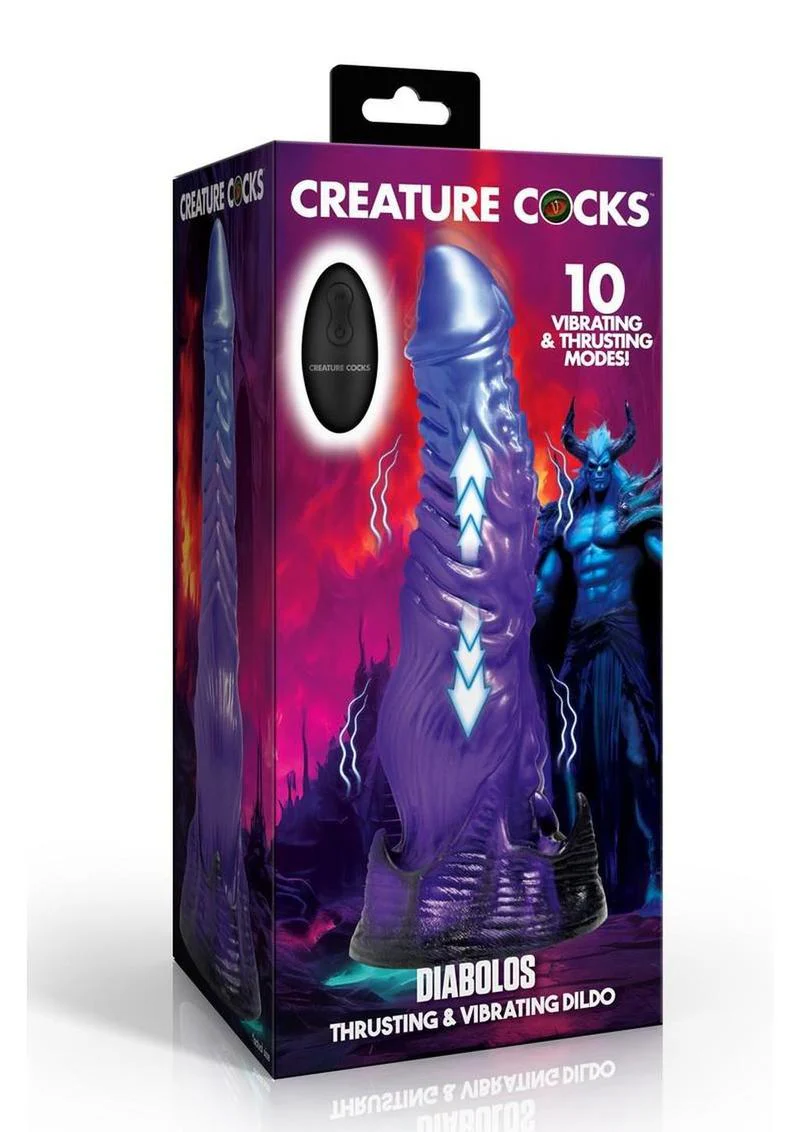 Creature Cocks Diabolos Thrusting And Vibrating Dildo - Image 4