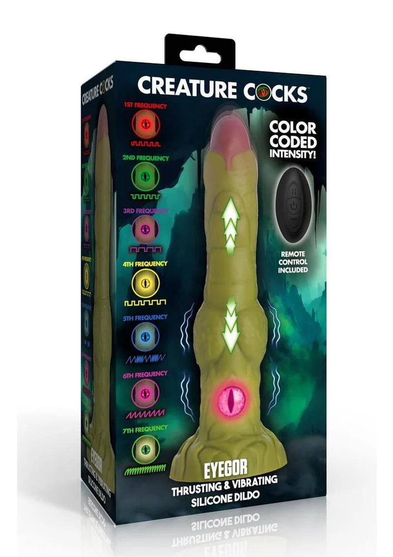 Creature Cocks Eyegor Thrusting Dildo - Image 3