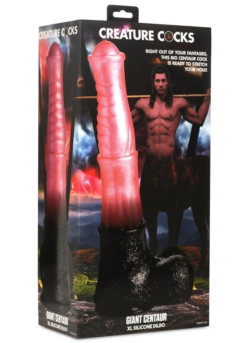 Creature Cocks Giant Centaur XL Silicone Dildo With Sturdy Base - Image 4