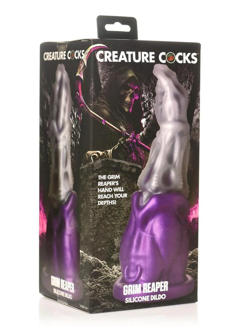 Creature Cocks Grim Reaper Hand Design Silicone Dildo - Image 4