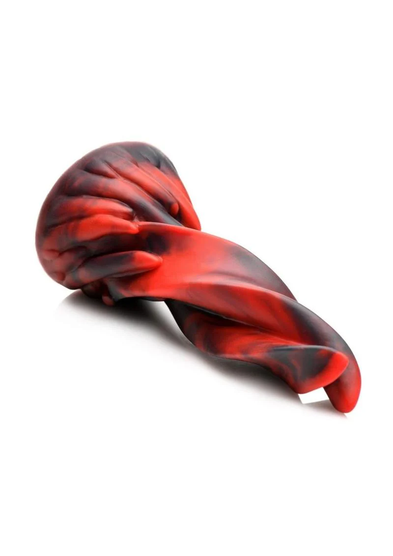 Creature Cocks Hell Kiss Twisted Tongues Silicone Dildo - Image 2