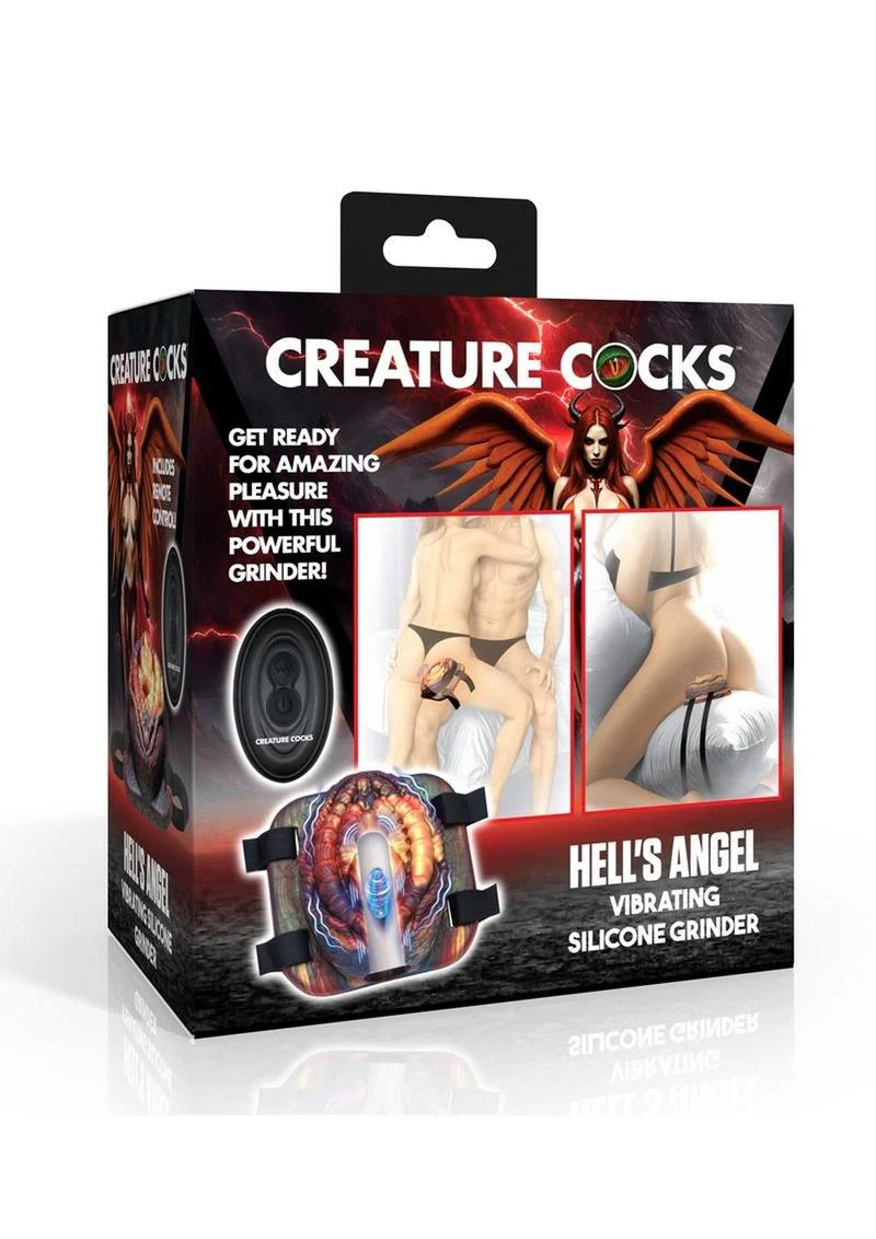 Creature Cocks Hell's Angel Vibrating Silicone Grinder - Image 4