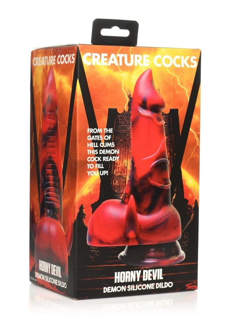 Creature Cocks Horny Devil Demon Silicone Dildo - Image 4