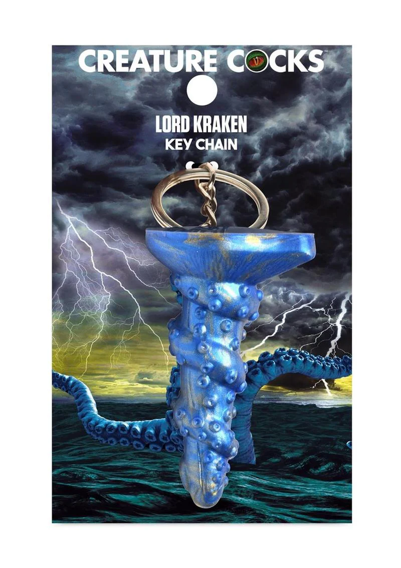 Creature Cocks Lord Kraken Octopus Designed Key Chain - Image 4