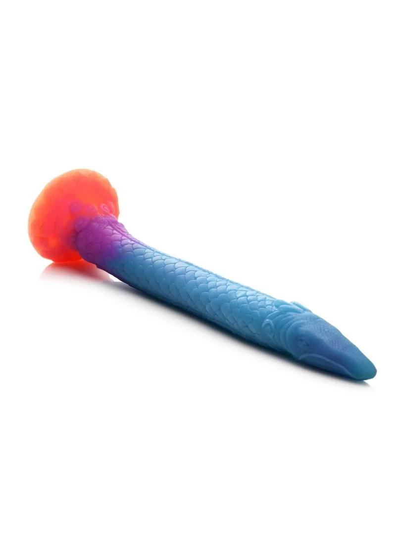 Creature Cocks Makara Glow-in-the-Dark Snake Dildo - Image 2