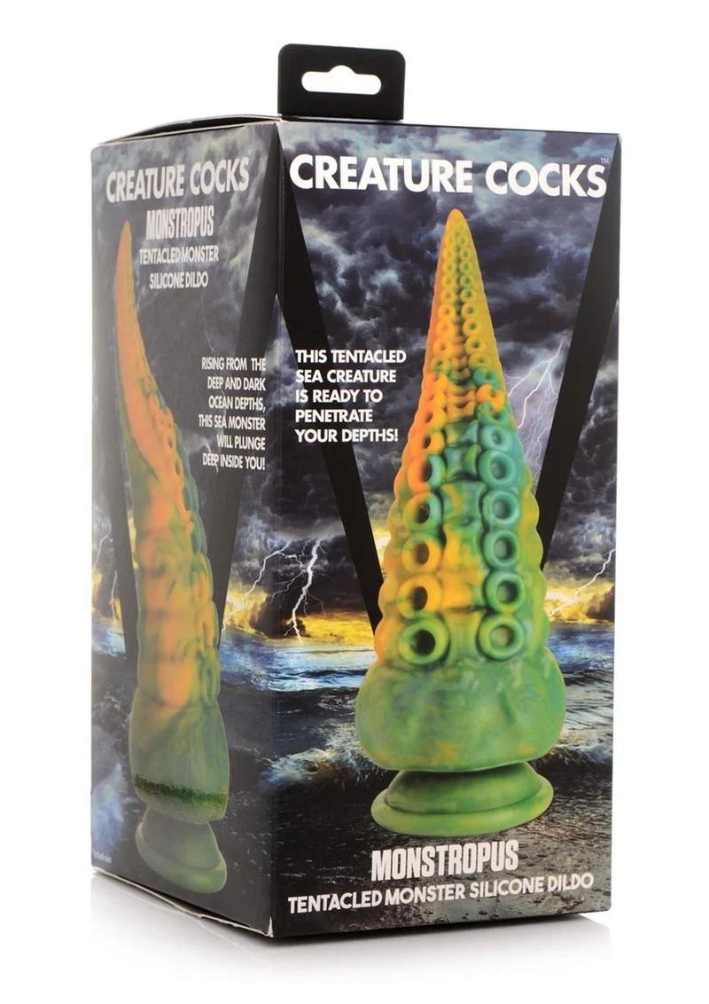 Creature Cocks Monstropus Tentacled Monster Silicone Dildo - Image 4