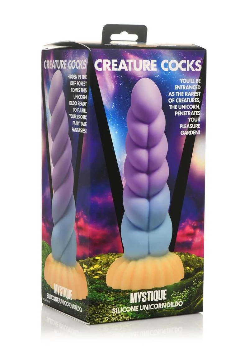 Creature Cocks Mystique Silicone Unicorn Dildo - Image 4