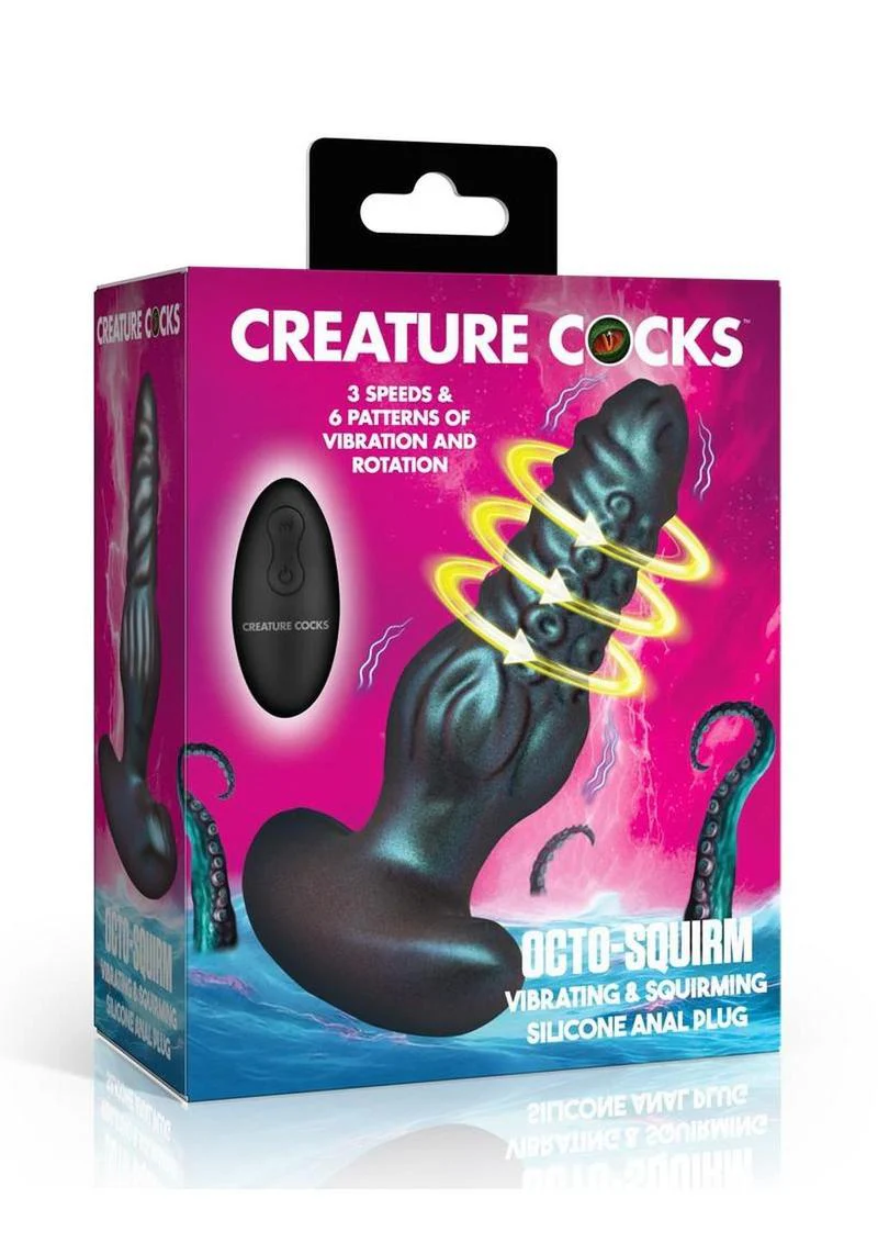 Creature Cocks Octo-Squirm Silicone Anal Plug - Image 4
