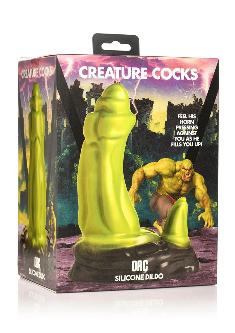 Creature Cocks Orc With Comfortable Use Silicone Dildo - Image 4