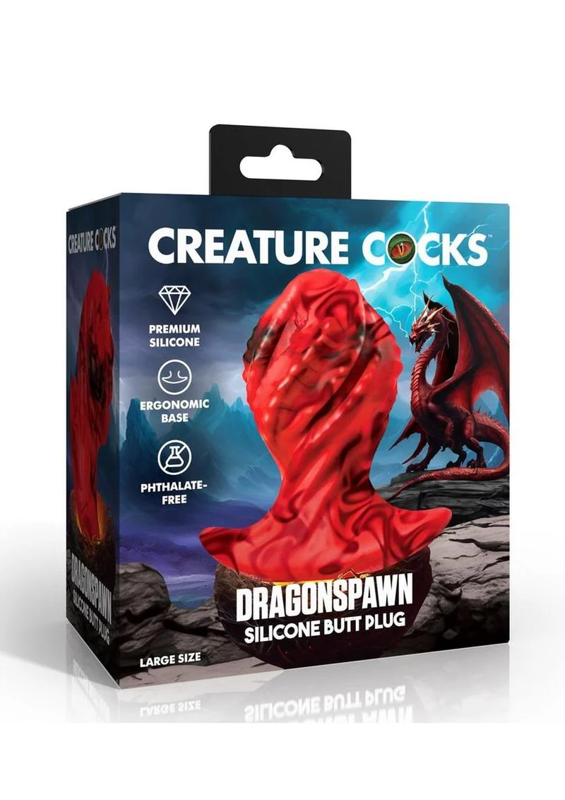 Creature Cocks Silicone  Dragonspawn Butt Plug - Image 7