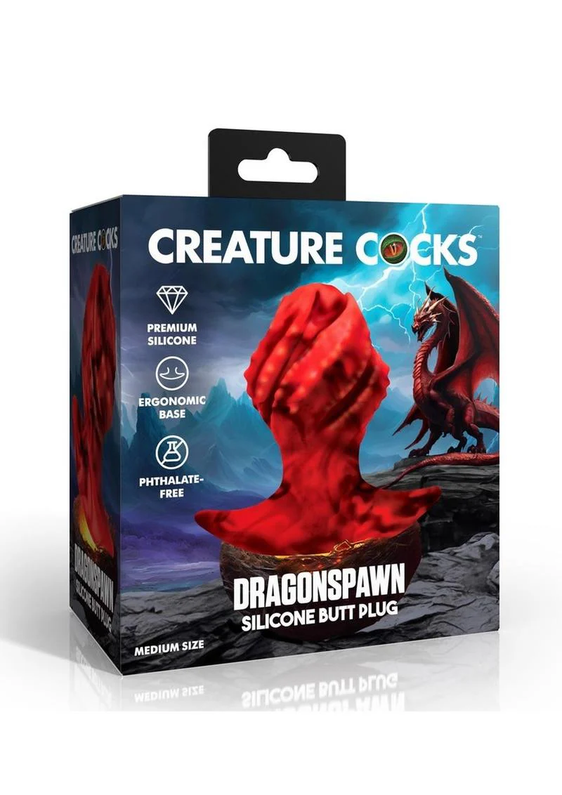 Creature Cocks Silicone  Dragonspawn Butt Plug - Image 8