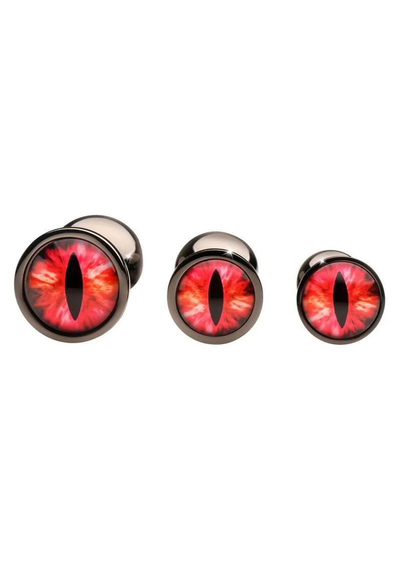 Creature Cocks Sinister Eyes Metal Butt Plug Set - Image 2