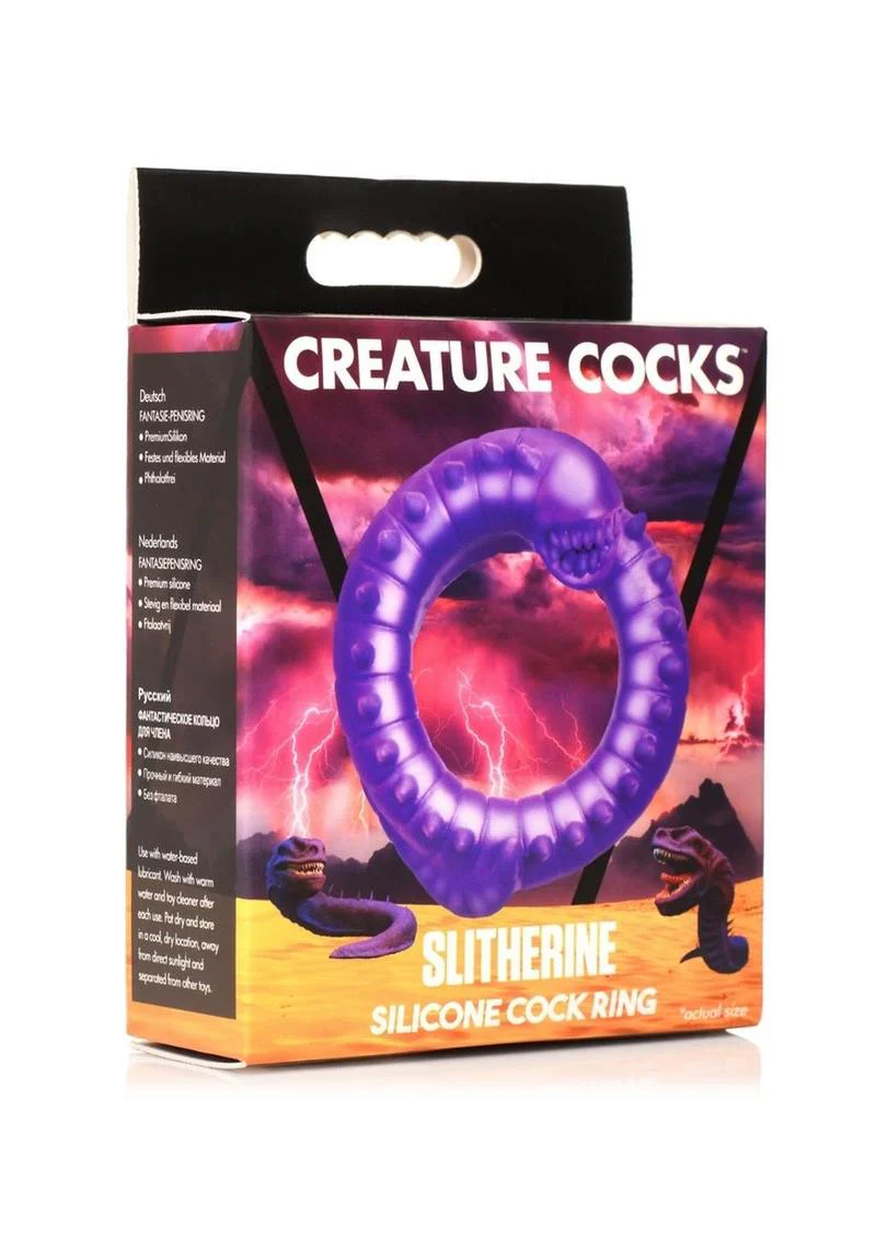 Creature Cocks Slitherine Silicone Cock Ring - Image 4